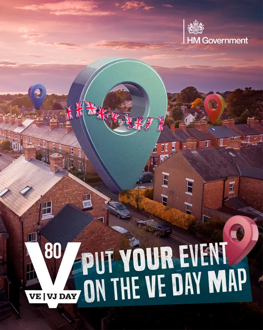 VE Day 80 Put Your event on the map