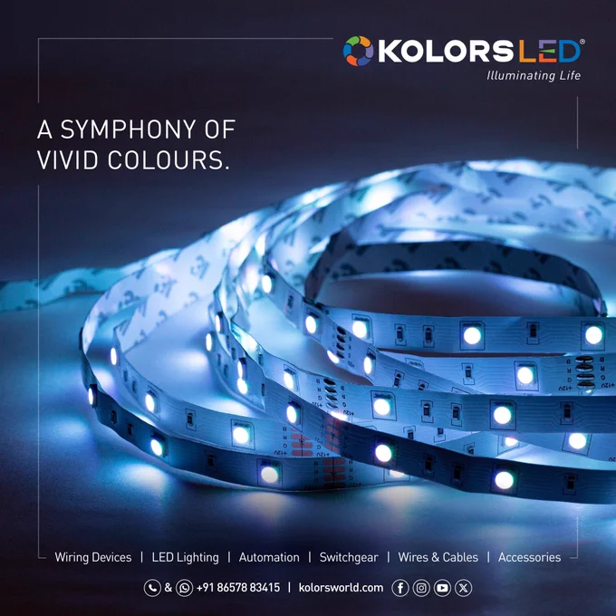  Kolors LED strip lights
