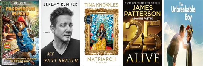 See what's new from your library