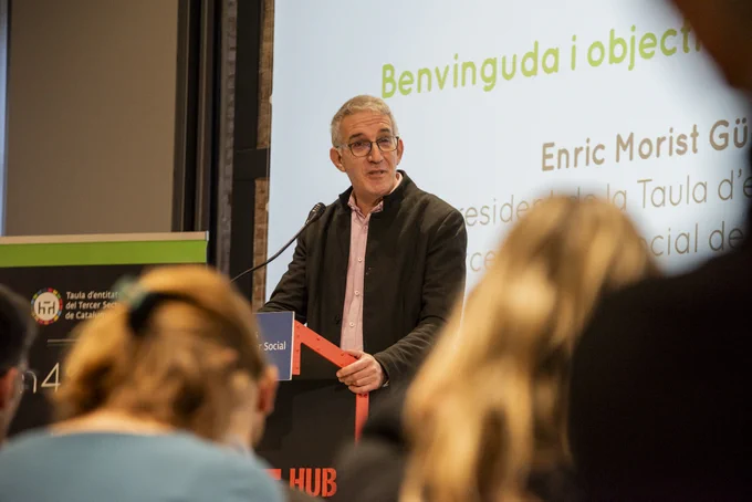 Enric Morist Güell, president de la Taula del Tercer Sector Social