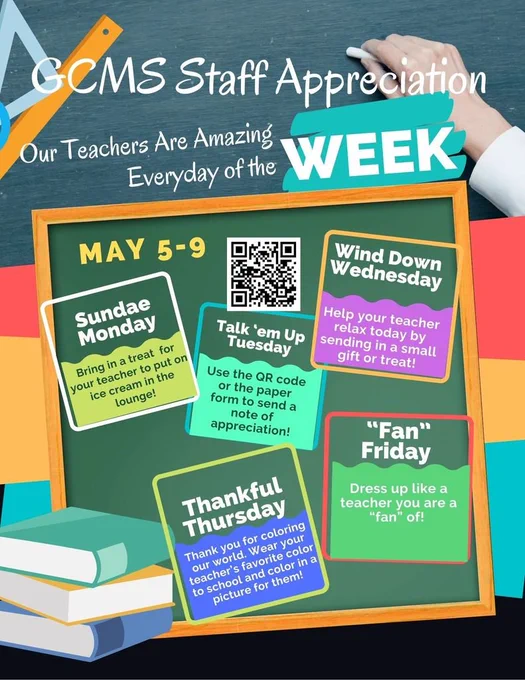 Staff Appreciation flyer