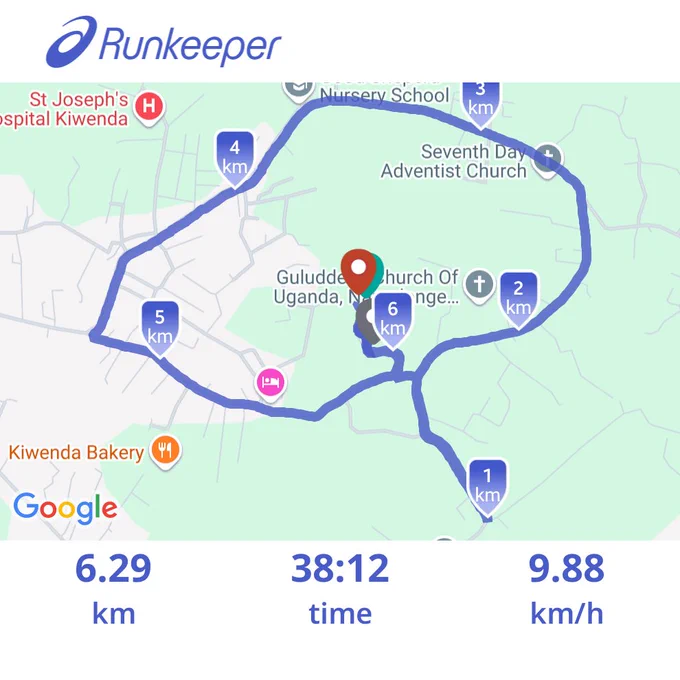 Cycling route 