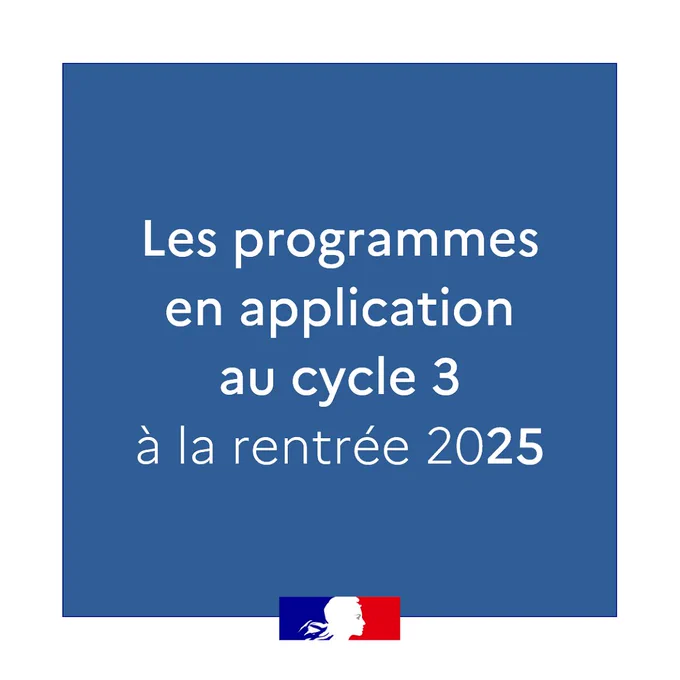 Les nouveaux programmes de français et mathématiques en application au cycle 3