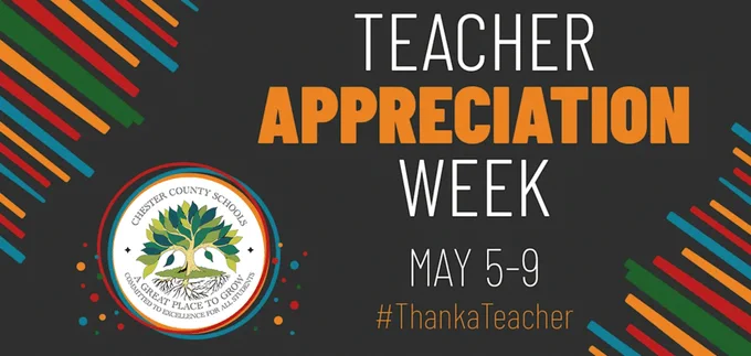 Teacher Appreciation Week May 5-9, 2025