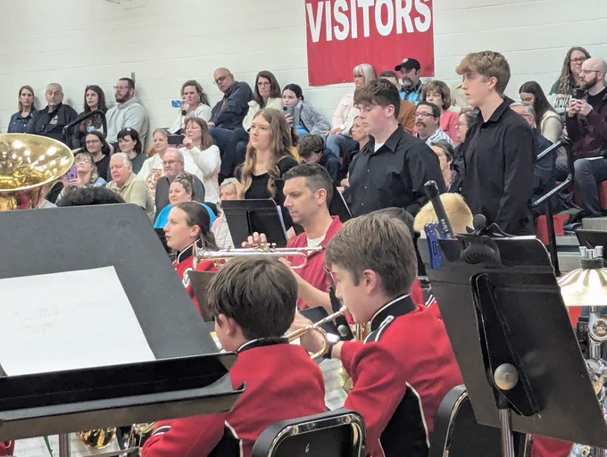 Students and friends of Mr. Becker