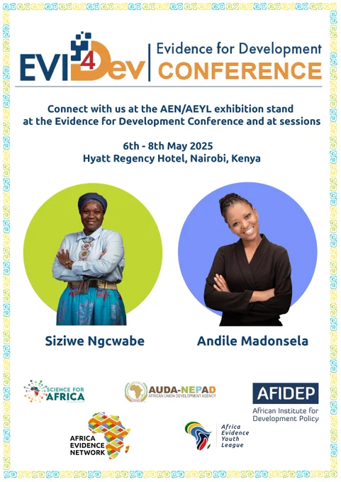 AEN and AEYL exhibition stand at the #Evi4DEv2025 conference in Kenya!