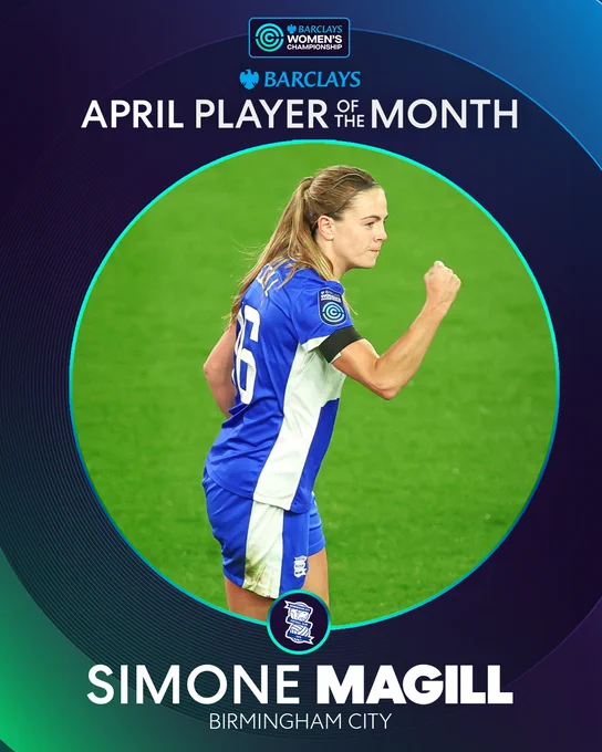Simone Magill is the BWC April Player of the Month