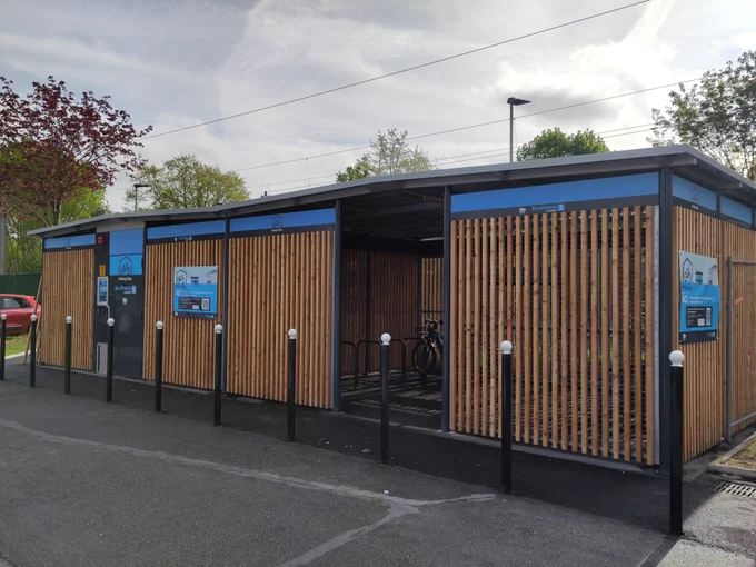Le Parking Vélos de Méry-sur-Oise