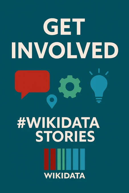 Launching #WikidataStories - we’re celebrating what you and our community build with Wikidata: tools, bots, apps, maps, ideas. Be featured. Inspire others. Submit your story by 6 June → https://w.wiki/E2FX #Wikidata #OpenKnowledge #KnowledgeEquity