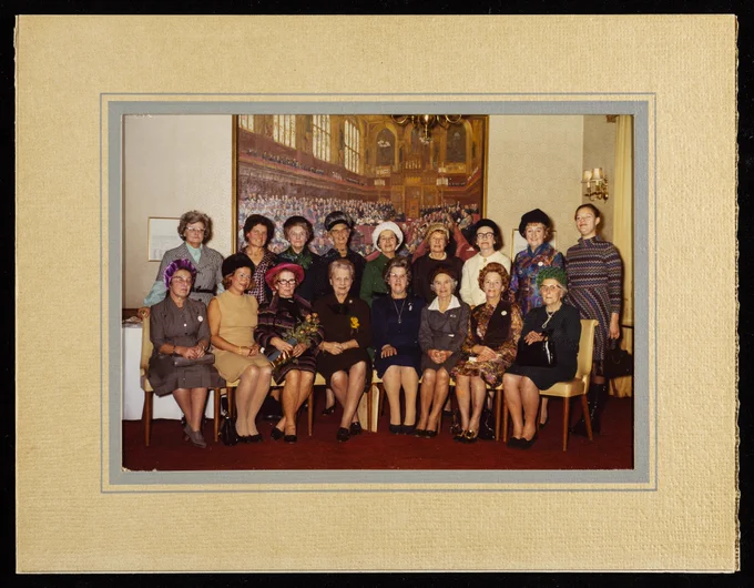 photograph married womens association members https://digital.library.lse.ac.uk/Documents/Detail/portrait-summerskill-lady/318170