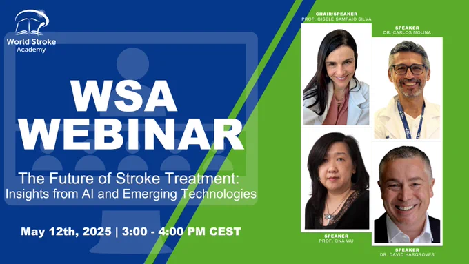 WSA Webinar: The Future of Stroke Treatment: Insights from AI and Emerging Tech
