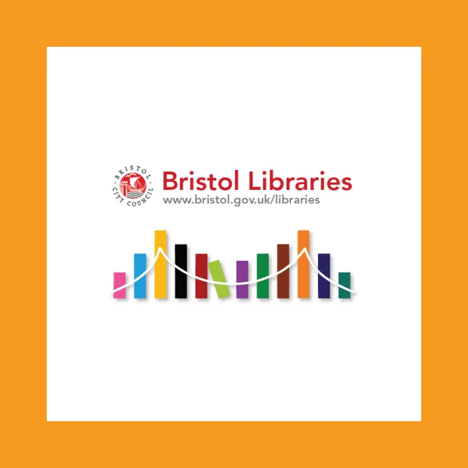 Image of Bristol Libraries Logo & web address www.bristol.gov.uk/libraries 
