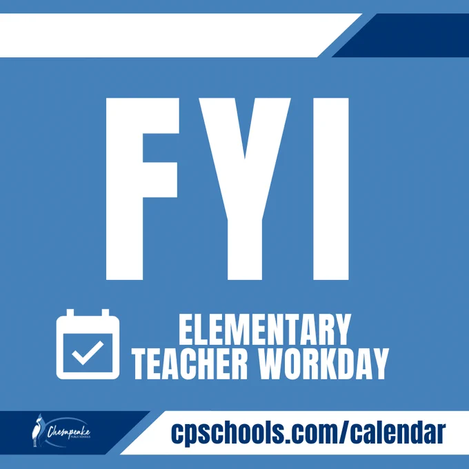 FYI for elementary workday graphic