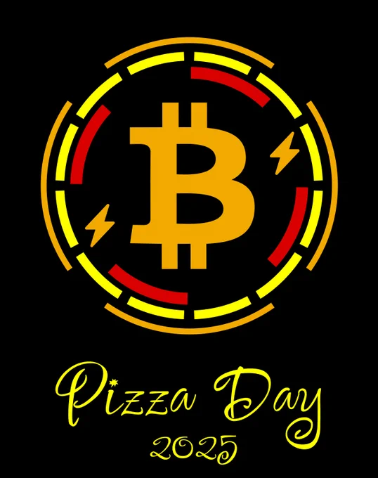 its showing a bitcoin symbol englufed by circular flames which represent circular economies with lightning symbols showing that bitcoin lightning is being used more in these circular economies