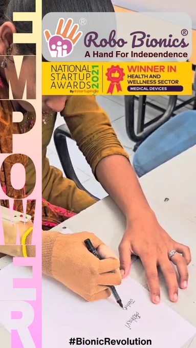 Use Grippy Bionic Hand to Write