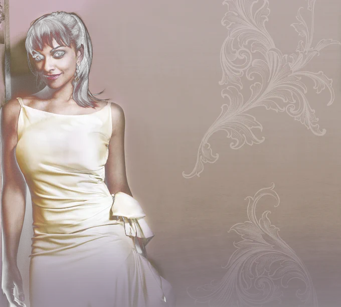 Danielle de Niese portrait - by Chris Dunlop / DECCA