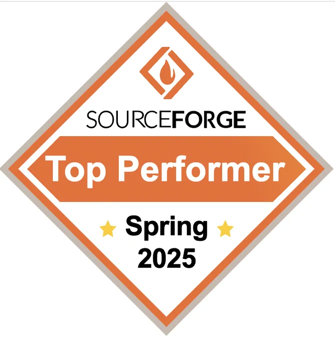site search 360 has been awarded sourceForge top performer spring 2025 badge