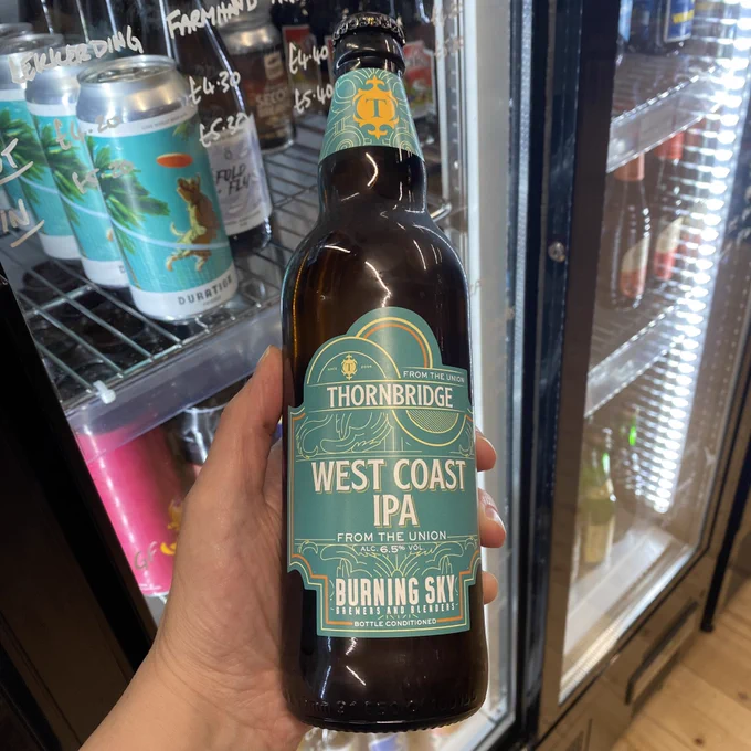 Thornbridge and Burning Sky beer collab in bottles