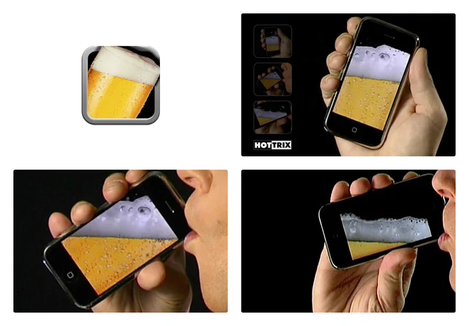 iBeer app for iPhone in 2010