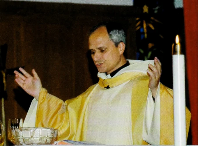Pope Leo XIV celebrates Mass at Merrimack College.
