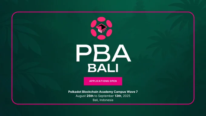 Announcement of the PBA Bali Campus Applications.
