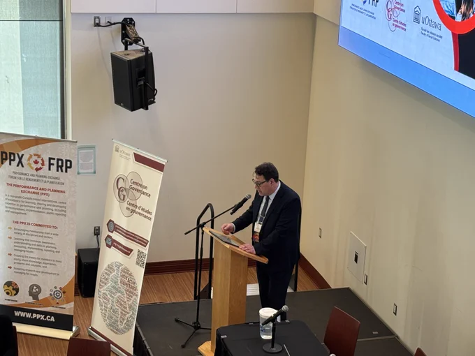 Professor Eric Champagne- Director of the Centre on Governance at uOttawa