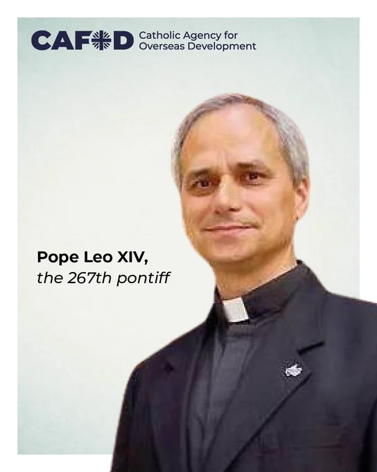 A photo of Pope Leo XIV.

"Pope Leo XIV, the 267th pontiff." 