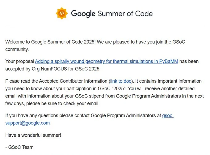 Gsoc mail