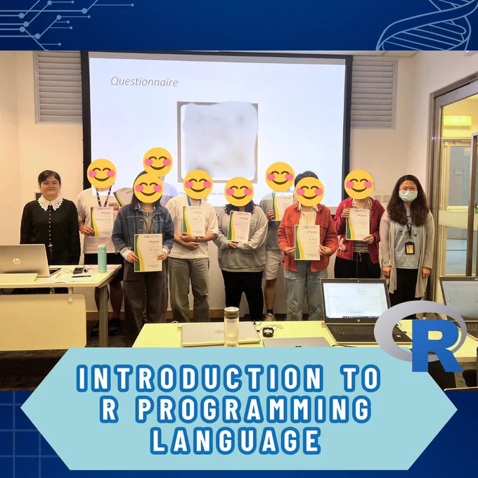The workshop was tailored for beginners of R programming, focusing on utilizing R for manipulating biological data tables, and integrating advanced AI applications into coding practices.