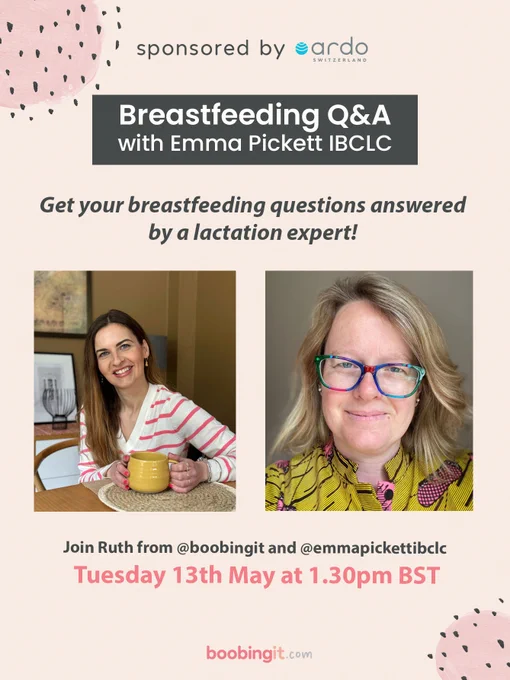 Breastfeeding Q&A - live event on Instagram!