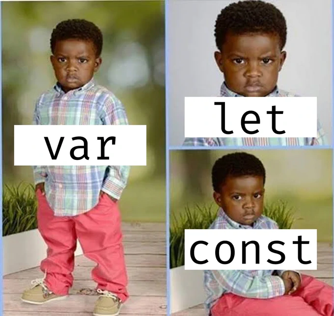 Three Best Friends in JavaScript: var, let, const