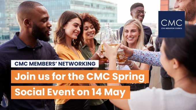 CMC Spring Social - Join us for drinks and networking with fellow members, CMC team and Board on 14 May