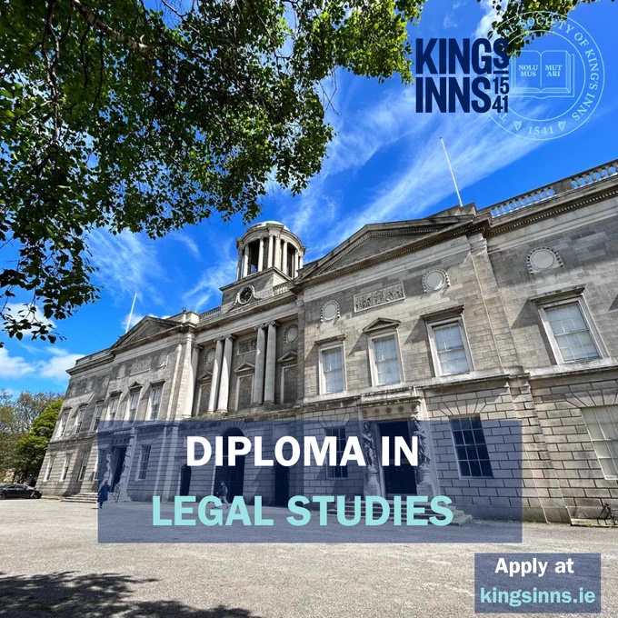 Diploma in Legal Studies - King's Inns campus on a sunny day