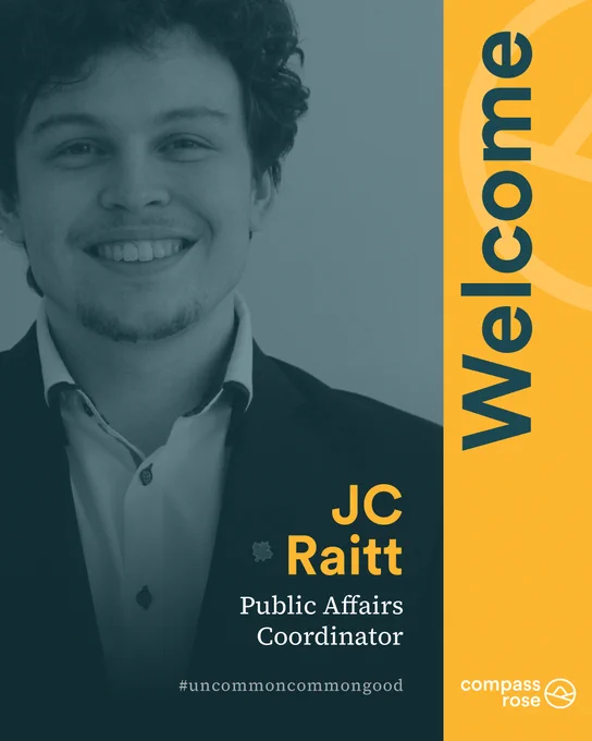 A headshot of JC, with his title and "Welcome" text.