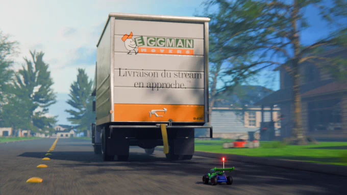 Adaptation classique de la scène du camion 