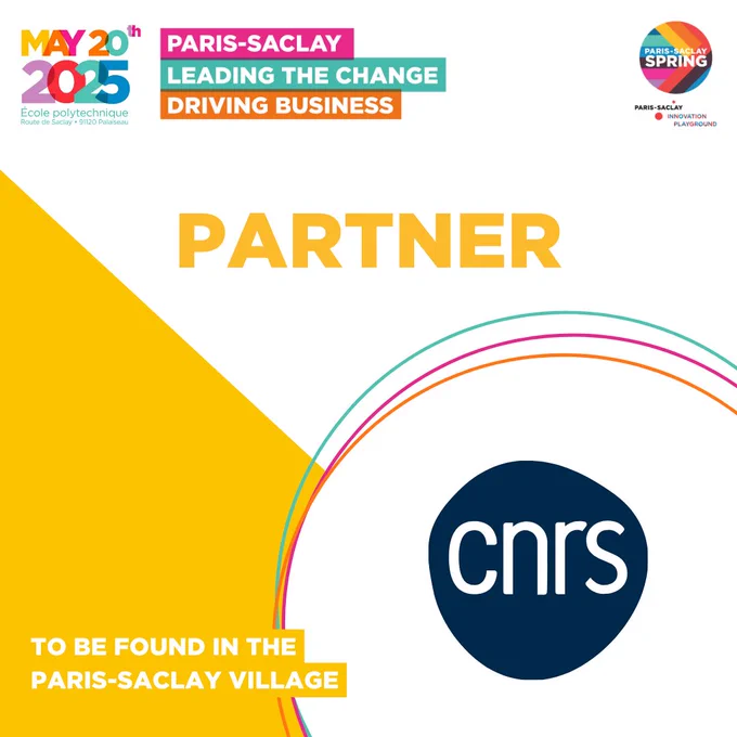 Investisseurs, chercheurs, entrepreneurs, directeurs R&D, vous pouvez encore prendre rendez-vous avec les experts du CNRS pour les rencontrer lors de Paris-Saclay Spring.
© DR