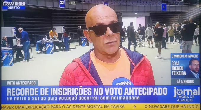 Voto Antecipado de Pedro Abrunhosa