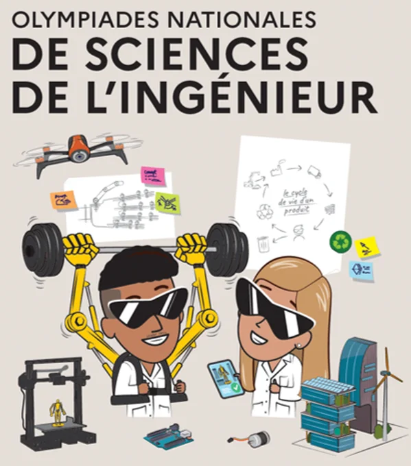 Affiche dessinée de l'affiche de l'évènement.