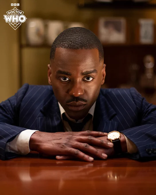 Ncuti Gatwa as the Doctor.