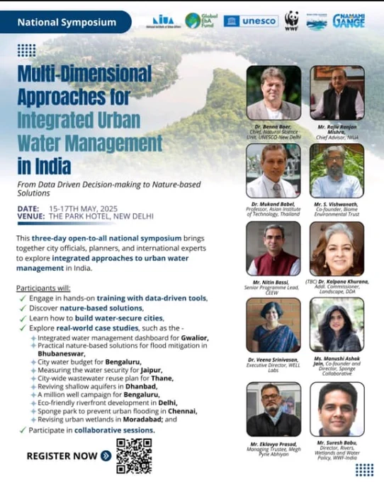 Presenting Dhanbad’s Shallow Aquifer initiative at a national symposium on urban water. Groundwater as our ally! 