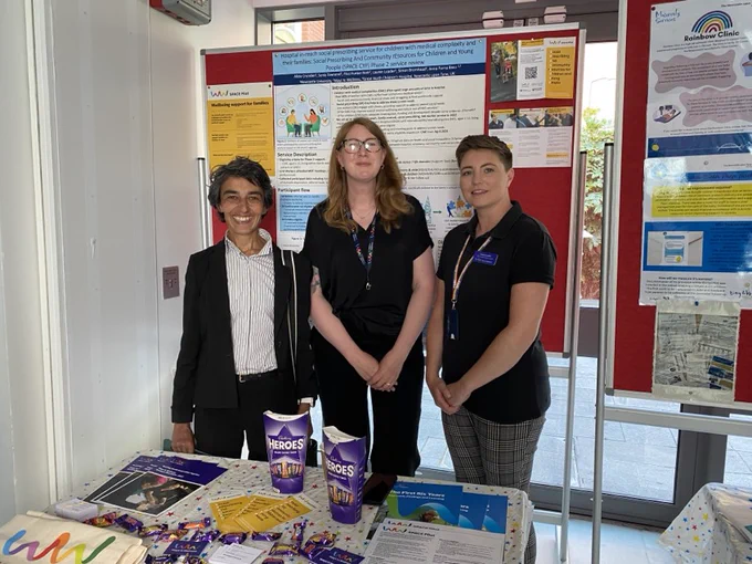 The Ways to Wellness Team at their stand at the event.