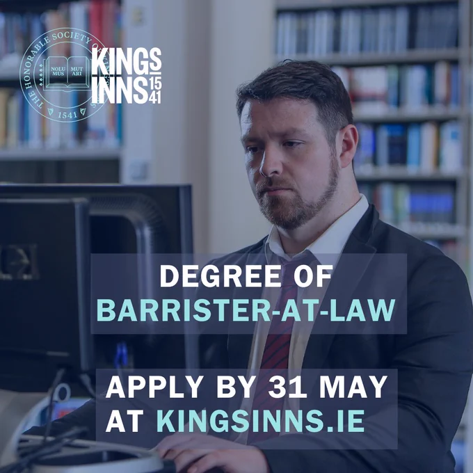 Barrister-at-law degree at King's Inns