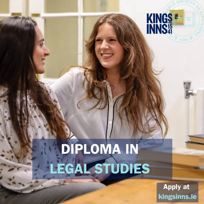 Diploma in Legal Studies at King's Inns - APPLY NOW!