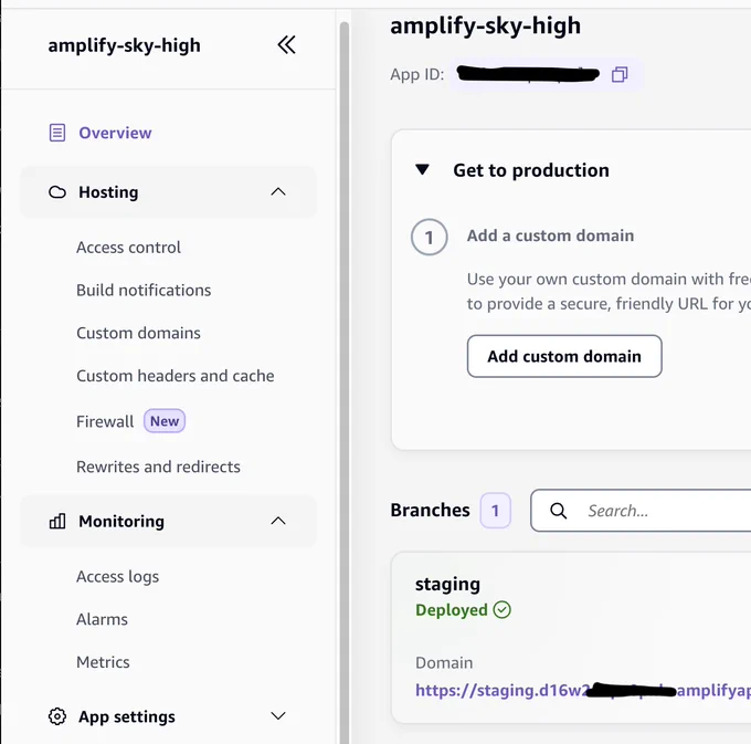 Screenshot of the new UI with a monitoring tab and other settings visible 