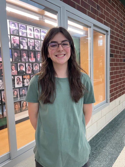 Mia Seidel, our student director for Clue Me In