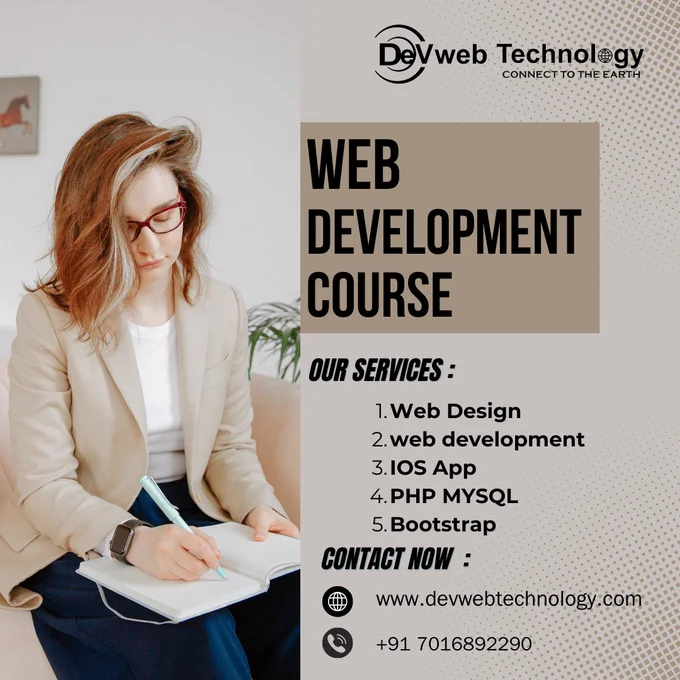 A PHP development training course equips participants with the skills required to design and develop dynamic, database-driven web applications using PHP—the widely used server-side scripting language. The course covers both foundational and advanced topics, ensuring learners can confidently build, maintain, and secure modern web applications.
phone :  91 7016892290
Website : www.devwebtechnology.com
