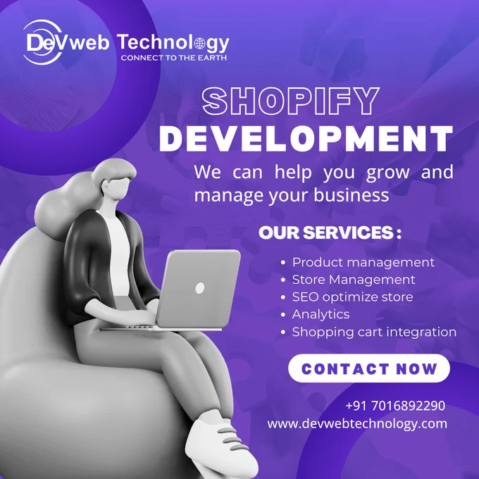 A Shopify development training program typically teaches individuals how to build, customize, and extend eCommerce websites using the Shopify platform. It covers essential skills like theme development, app creation, API integration, and leveraging Shopify's tools and frameworks. 
phone :  91 7016892290
Website : www.devwebtechnology.com