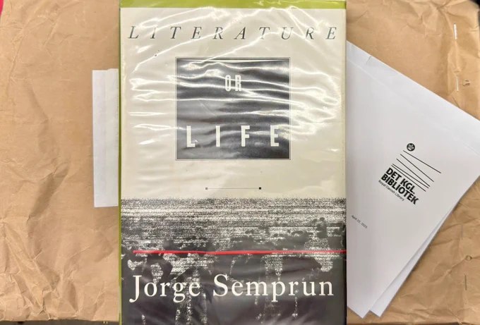Image of the book Literature or Life by Jorge Semprun.