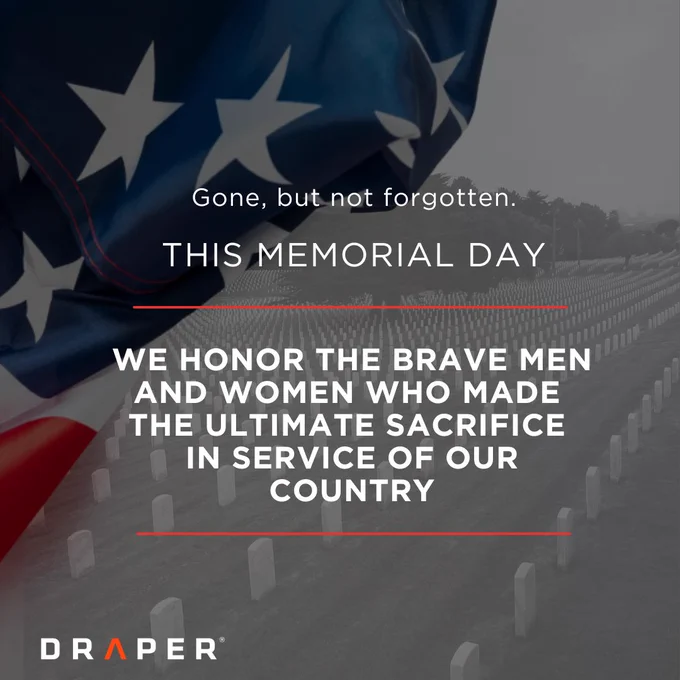 We honor the men and women who made the ultimate sacrifice in service of our country.