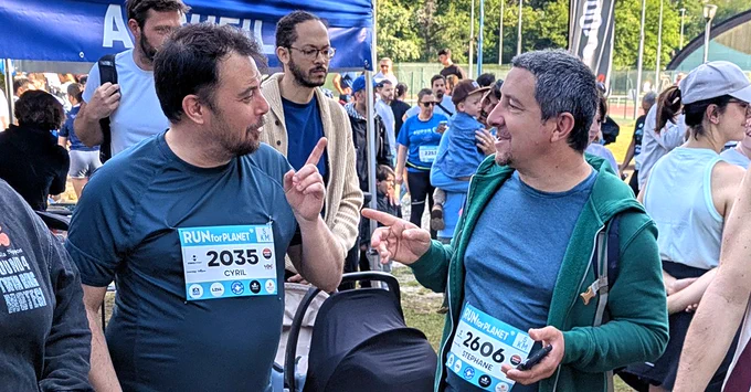 Sully Bordeaux présents à la Run For Planet